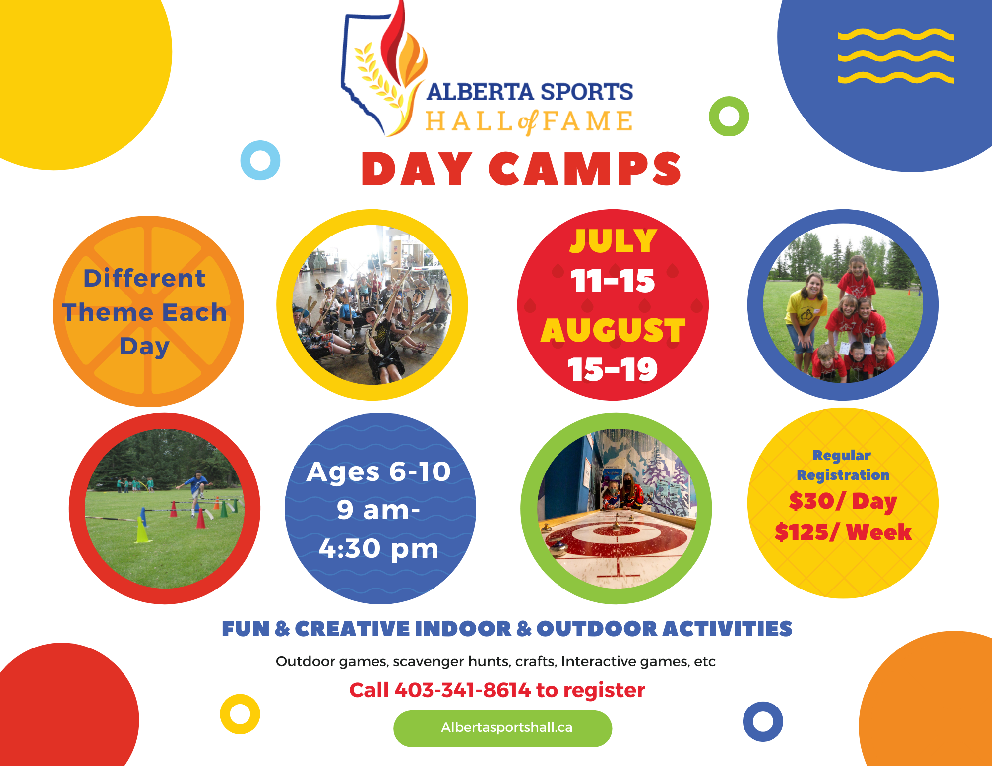 Alberta Sports Hall of Fame Day Camp