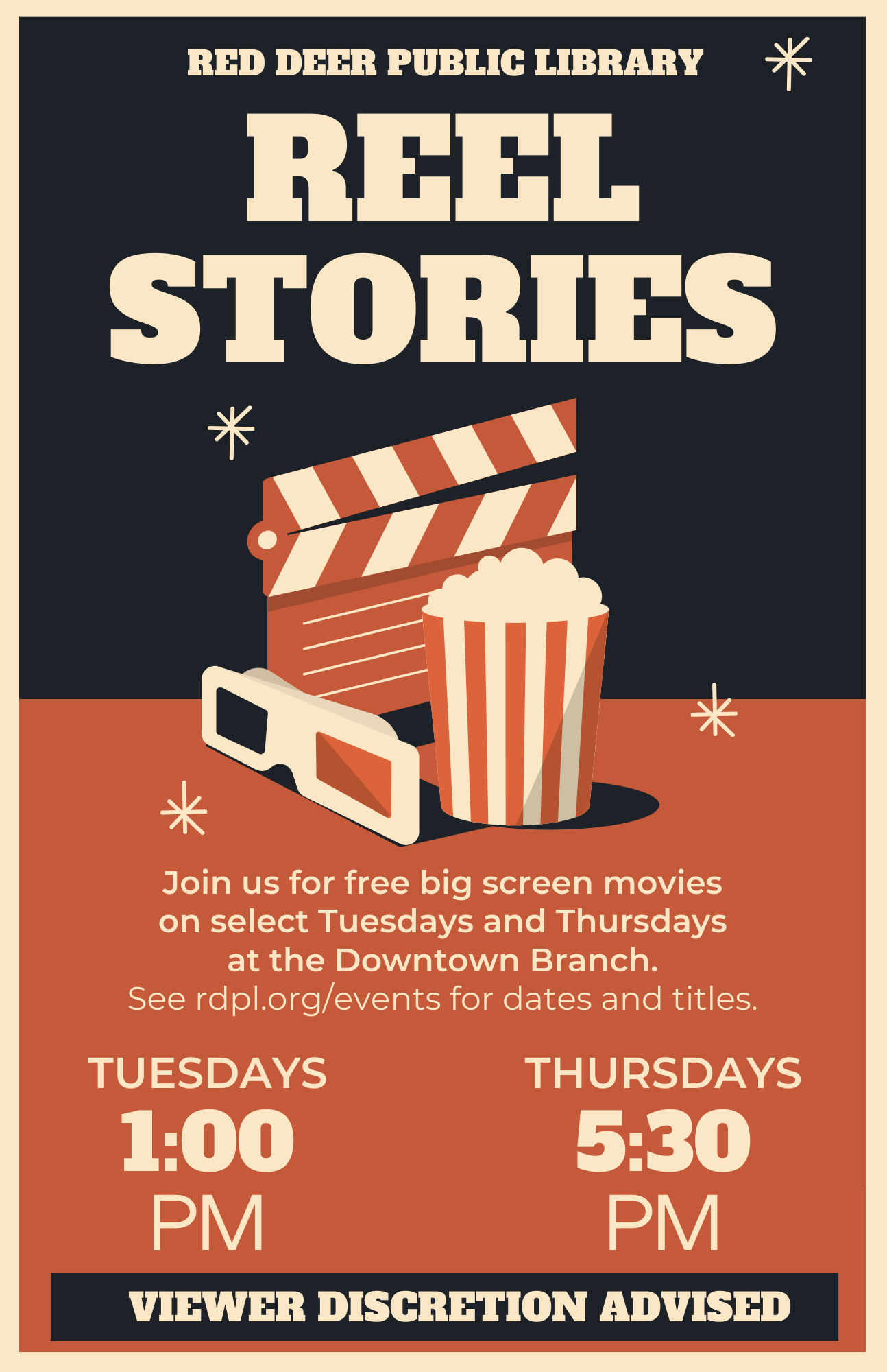 Reel Stories - Free Big Screen Movies Thursdays 