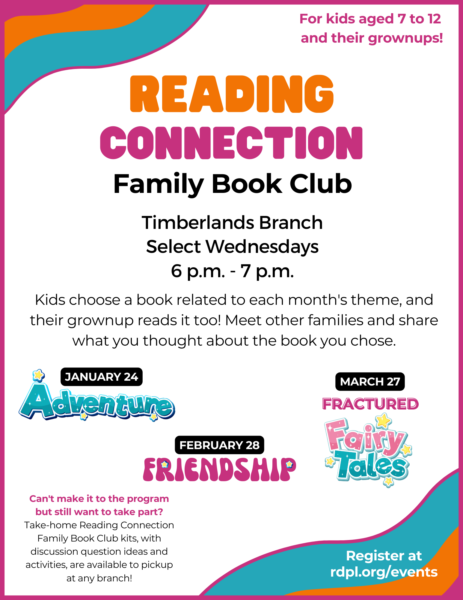 Reading Connection Family Book Club