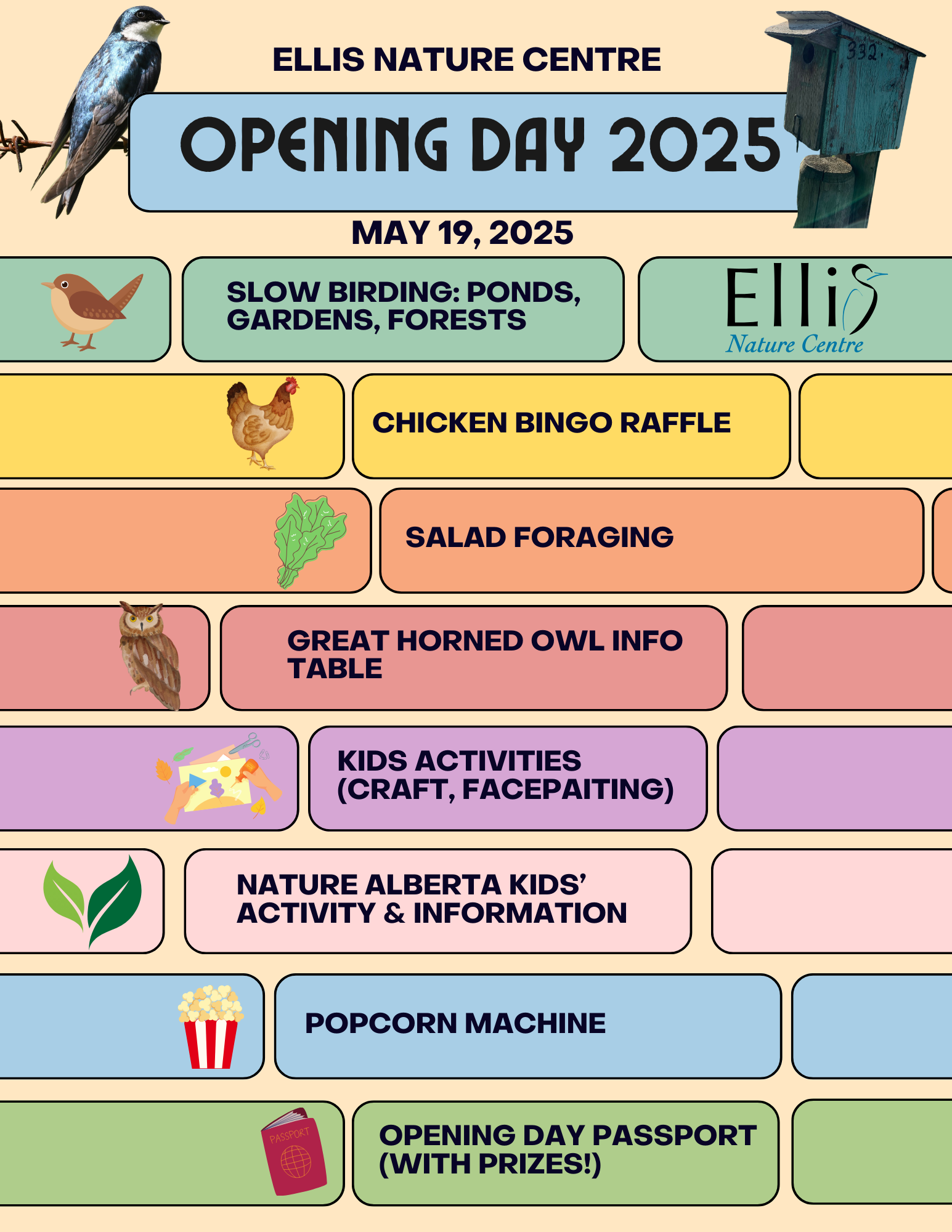 Ellis Nature Centre Opening Day