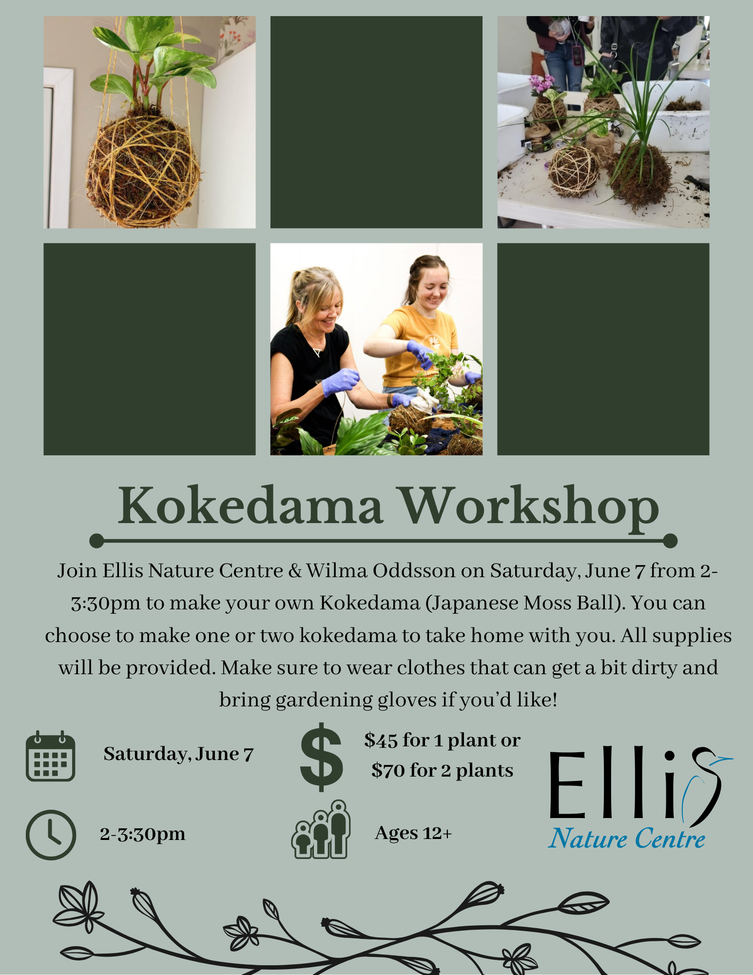 Kokedama Workshop