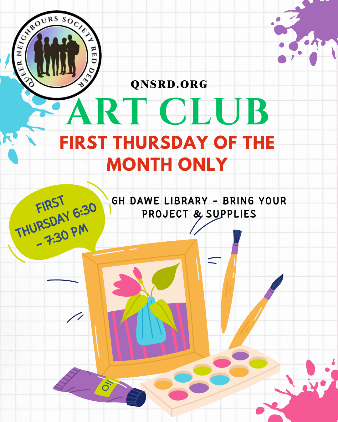QNSRD Art Club Night!