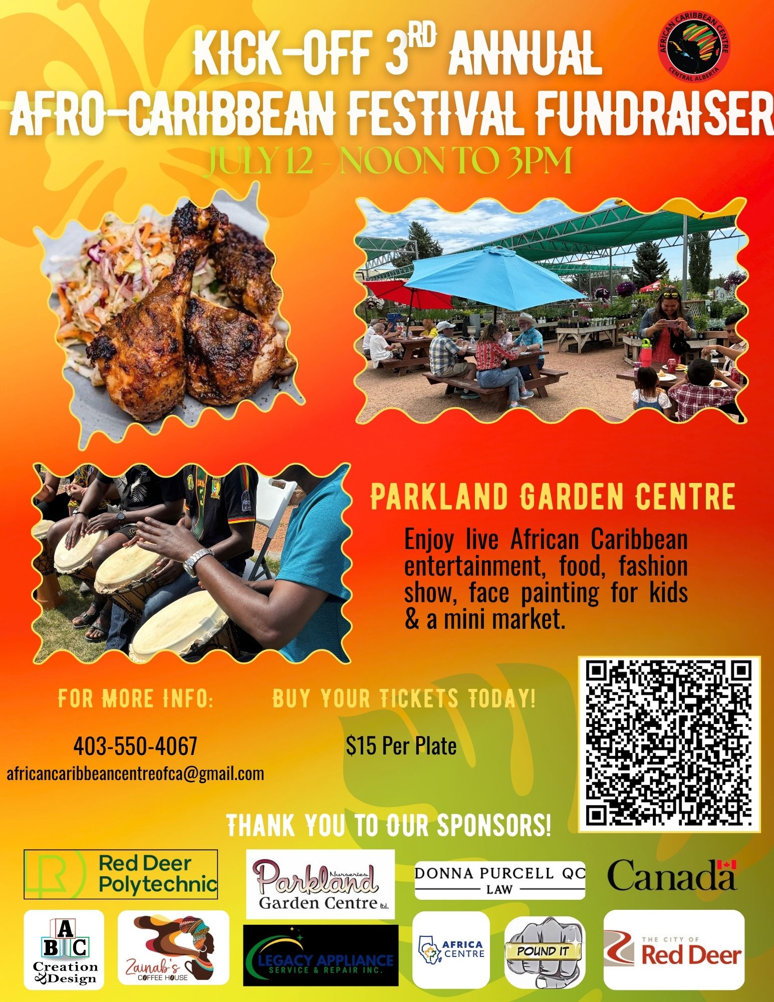 3rd Annual Afro-Caribbean Festival Kick-Off Fundraiser
