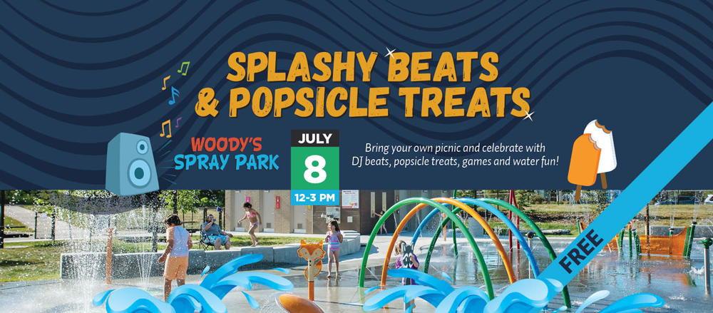 Woody’s Spray Park ~ Splashy Beats & Popsicle Treats