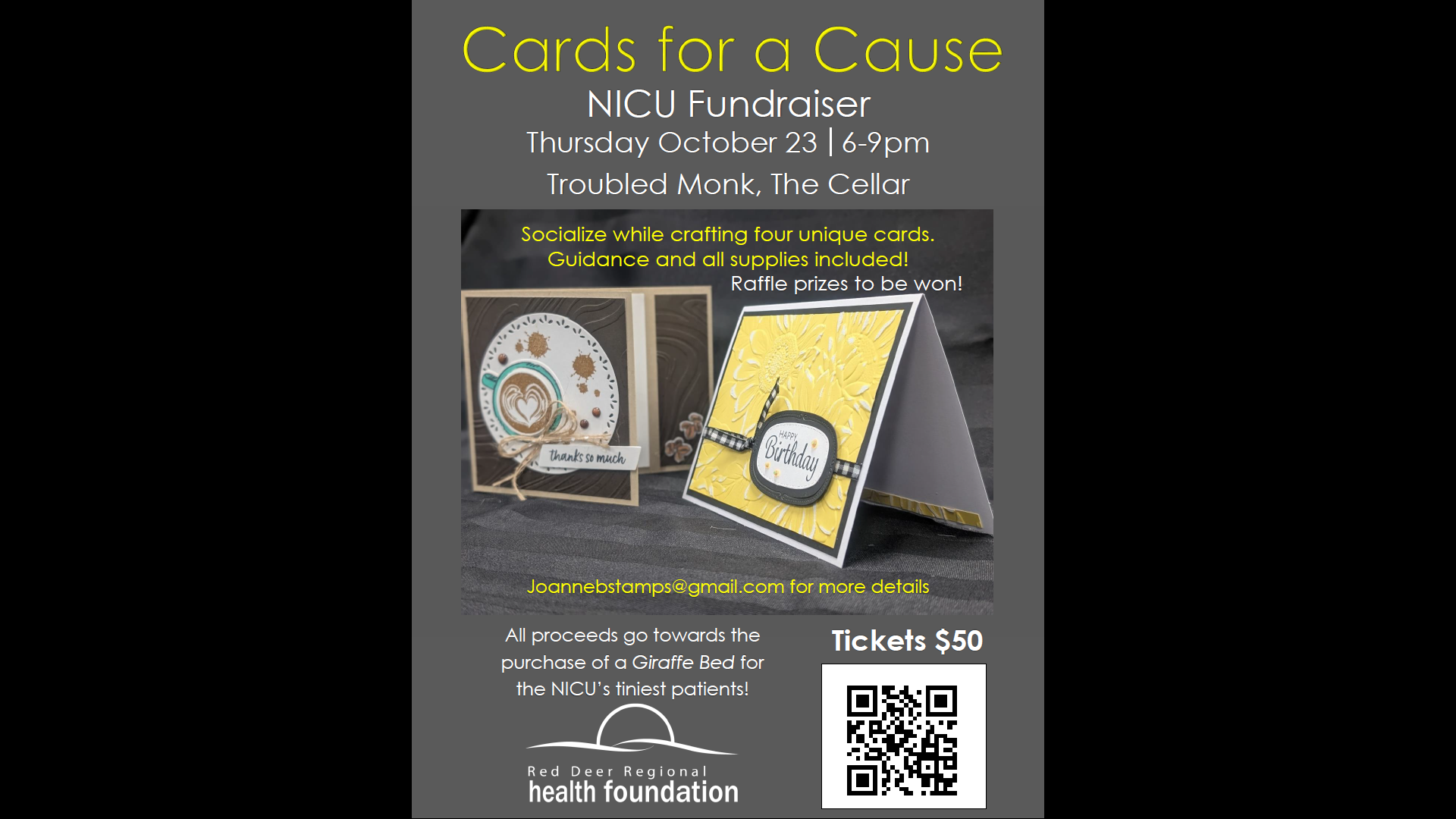 Cards for a Cause - NICU Fundraiser