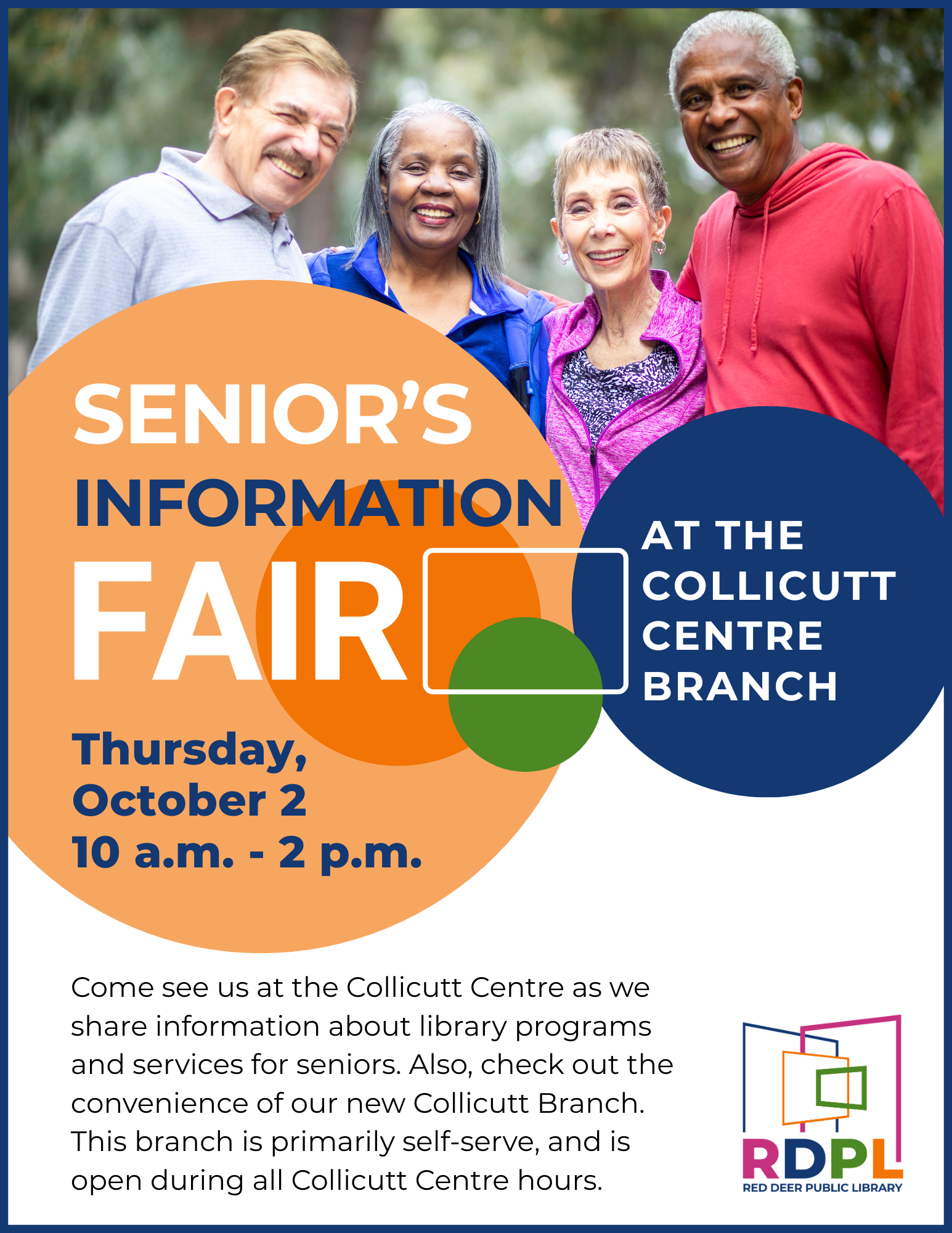 Red Deer Public Library Collicutt Center Branch Senior's Information Fair