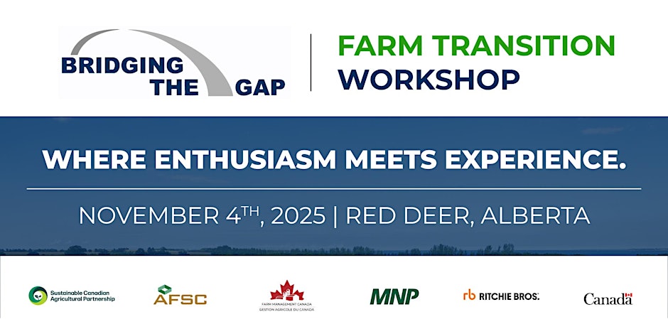 'Bridging the Gap' Farm Transition Workshop
