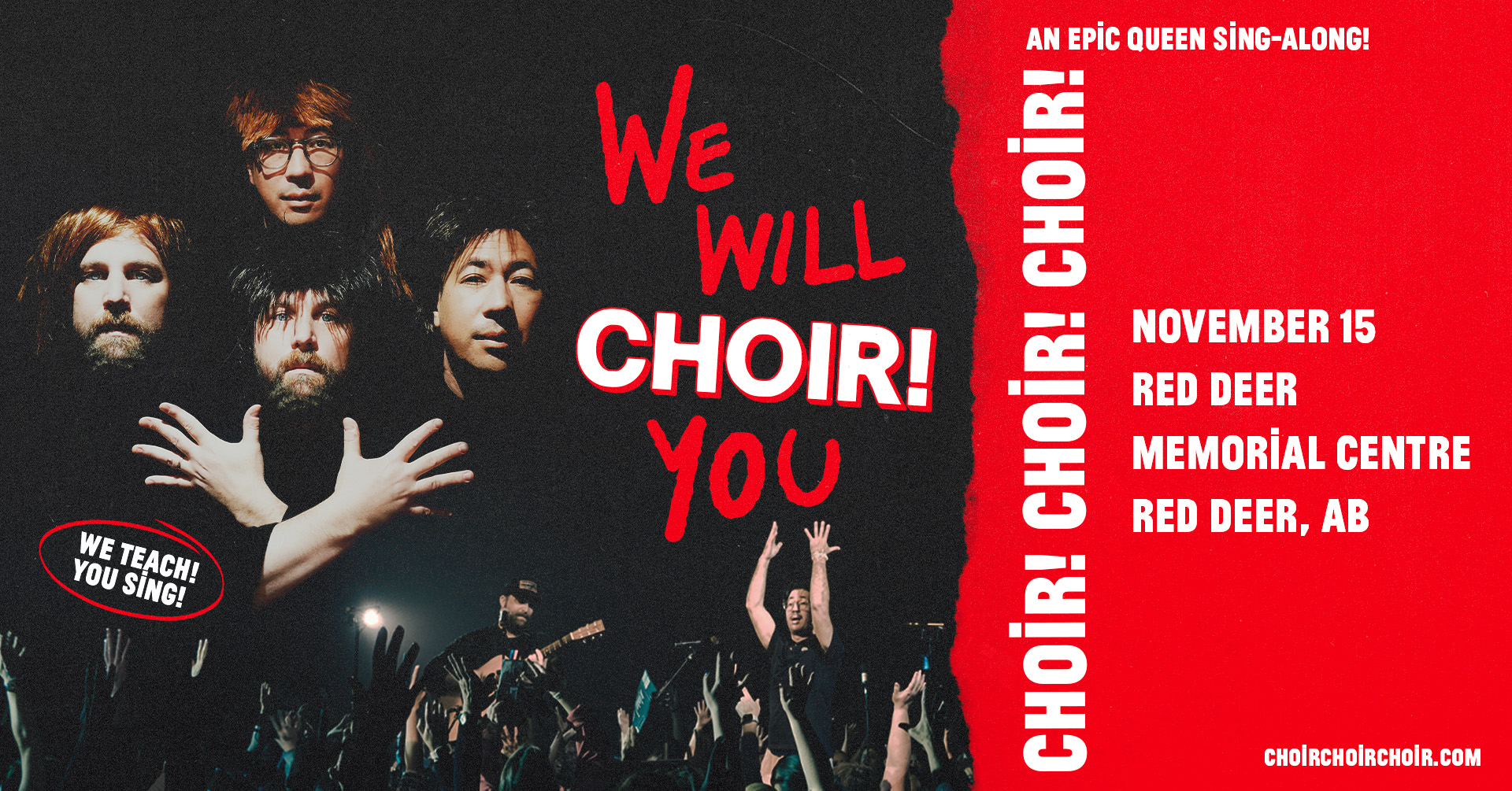 Choir! Choir! Choir! We Will CHOIR! You: An EPIC Queen Sing-Along