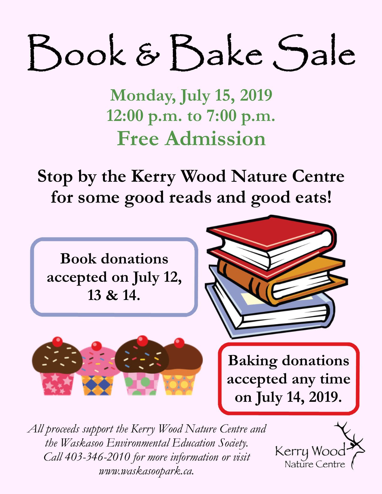 Book & Bake Sale